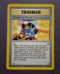 Pokemon TCG Team Rocket Thought Wave Machine 96/105 Neo Destiny Rare 2000 EN - Image 1