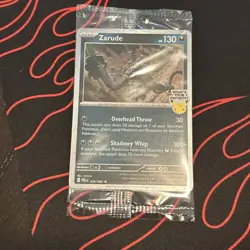 Pokemon Zarude Pitch Black GameStop Promo Sealed - Image 1