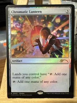 MTG *Chromatic Lantern Foil X1* (NM) WPN Pride 2025 Promo Magic the Gathering - Image 1