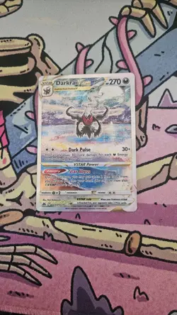 Darkrai VSTAR GG50/GG70 Holo VSTAR Rare Crown Zenith Galarian Gallery Pokemon NM - Image 1