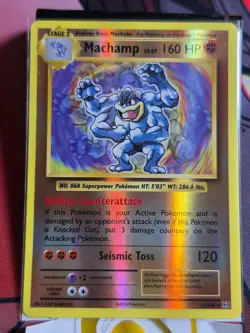 Machamp 59/108 Rare Evolutions Pokemon Reverse Holo Near Mint - Image 1