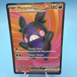 Pokemon TCG - Morpeko Ex Full Art Ultra Rare 102/084 - Pitch Black - NM - Image 1