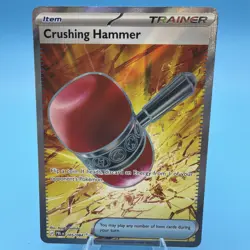 Pokemon Crushing Hammer 105/084 Pitch Black Full Art NM - Image 1