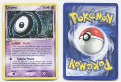 Unown M/115 Rare Unseen Forces Pokemon HP - Image 3