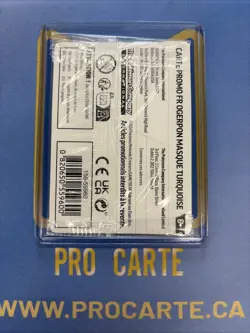Pokemon Ogerpon Masque Turquoise 024/167 FRENCH GameStop Stamp Sealed Promo - Image 2