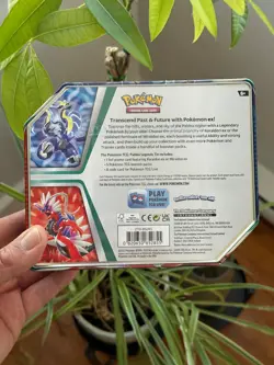 Pokemon TCG Paldea Legends Tin Miraidon 2022 Sealed Tin / 5 Packs - Image 2