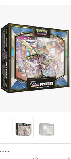 Pokemon TCG VMAX Dragons Premium Collection Box 2022 Brand New Factory Sealed - Image 2