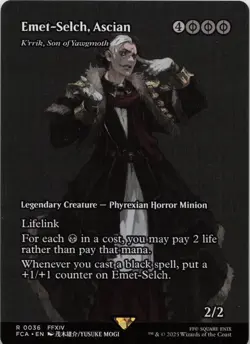 Emet-Selch, Ascian - K'rrik, Son of Yawgmoth (Showcase) R FINAL FANTASY: Through - Image 1