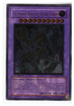LP Ultimate Ancient Gear Golem LODT-EN043 1st Edition Ultimate Rare - Image 1