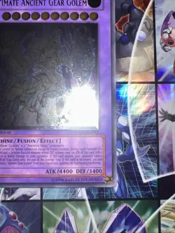 LP Ultimate Ancient Gear Golem LODT-EN043 1st Edition Ultimate Rare - Image 5