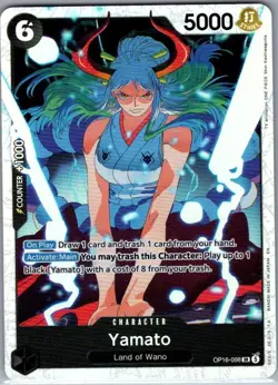 Yamato OP16-098 SR The Time of Battle - One Piece Card - NM - Image 1