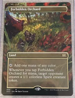 Forbidden Orchard (Borderless) Double Masters 2022 Regular - Image 1