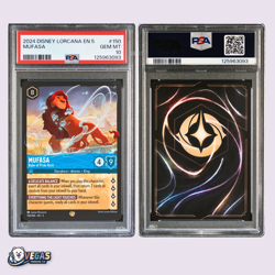 Mufasa Ruler of Pride Rock 150/204 Legendary PSA 10 POP 65 GEM MT Disney Lorcana - Image 2