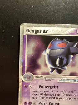 Pokemon Gengar ex 108/112 Firered & Leafgreen Holo ENG Very Played - Image 3