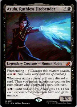 Azula, Ruthless Firebender 101 Avatar: The Last Airbender: Eternal-Legal MTG NM - Image 1