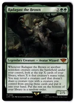 Radagast, The Brown NM* Commander Masters ENGLISH 365 mtg -UnltdCards - Image 1