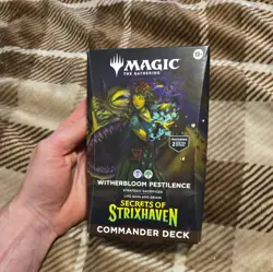 Witherbloom Pestilence Commander Deck Secrets of Strixhaven Sealed English MTG - Image 4