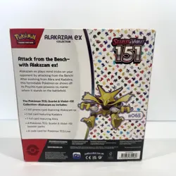 Sealed Alakazam EX Collection Box - Pokemon - Scarlet & Violet 151 - Image 2