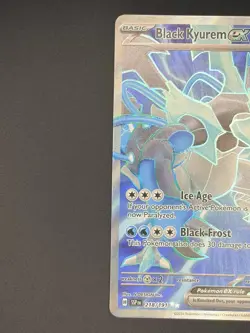 Black Kyurem ex 218/191 Ultra Rare Surging Sparks Pokemon Holo Near Mint - Image 4