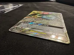 Pokemon TCG Venusaur and Snivy GX SM229 Full Art Tag Team Black Star Promo LP+ - Image 3