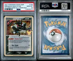 PSA 10 GEM MINT GRENINJA GOLD STAR 2021 POKEMON SWSH BLACK STAR PROMO #144 - Image 3