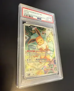 PSA 10 Eevee SVP 173 Pokemon Center STAMPED Prismatic Evolutions ETB Promo - Image 4