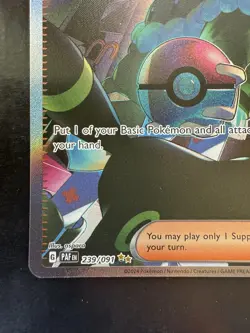 Pokemon Penny 239/091 Scarlet & Violet: Paldean Fates Holo (NM) - Image 4