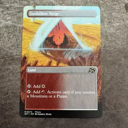 Sunbillow Verge - Custom Art MTG Magic The Gathering Playtest Card - Image 1