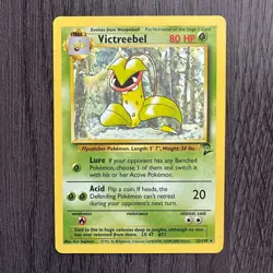 Victreebel 032/130 Base Set 2 Regular LP Pokemon Card TCG Vintage WOTC - Image 1