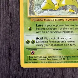 Victreebel 032/130 Base Set 2 Regular LP Pokemon Card TCG Vintage WOTC - Image 4