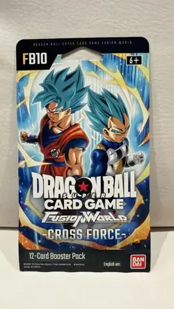 Bandai Dragon Ball Super Card Game Fusion World Cross Force FB10 12-Card Booster - Image 1