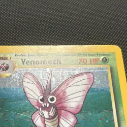 Venomoth Jungle 13/64 Pokemon Holo Rare 1999 WOTC Vintage LP Lightly Played TCG - Image 5