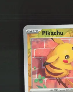 Pikachu 051/162 Temporal Forces Reverse Holo Pokemon Card NM - Image 3
