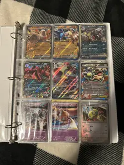 Pokemon trading card collection - Binder with ex, vmax, full arts and more - Image 1