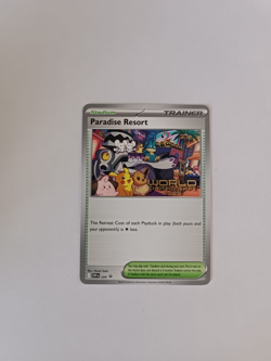 ENGLISH Pokemon World Championship 2025 Paradise Resort SVP 224 Anaheim Promo - Image 1