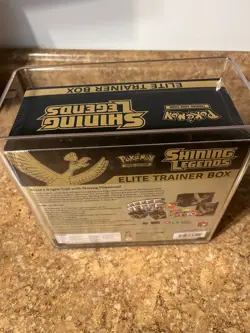 Pokemon Shining Legends Elite Trainer Box ETB New Factory Sealed w Plastic Case - Image 3