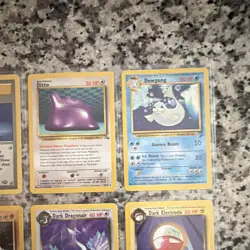 Nintendo Pokemon TCG Team Rocket/Fossil/Jungle/Base Set Lot (9) 1999 Ditto - Image 3