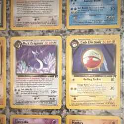 Nintendo Pokemon TCG Team Rocket/Fossil/Jungle/Base Set Lot (9) 1999 Ditto - Image 4