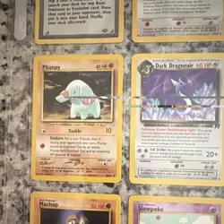 Nintendo Pokemon TCG Team Rocket/Fossil/Jungle/Base Set Lot (9) 1999 Ditto - Image 5