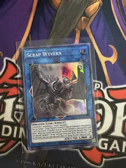 Yugioh! LP Scrap Wyvern - CHIM-ENSE1 - Super Rare - Limited Edition Lightly Play - Image 1