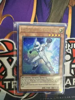 Yugioh Elemental HERO Neos Alius BLAR-EN053 Ultra Rare 1st Ed NM - Image 1