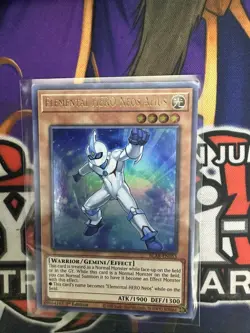 Yugioh Elemental HERO Neos Alius BLAR-EN053 Ultra Rare 1st Ed NM - Image 2