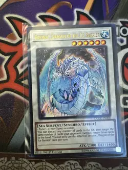 Yu-Gi-Oh! TCG Brionac, Dragon of the Ice Barrier Duel Devastator DUDE-EN008 1st - Image 1