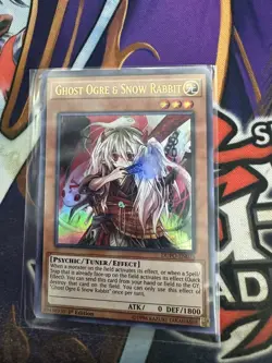 Yugioh Ghost Ogre & Snow Rabbit DUDE-EN001 Ultra Rare 1st Ed NM - Image 2