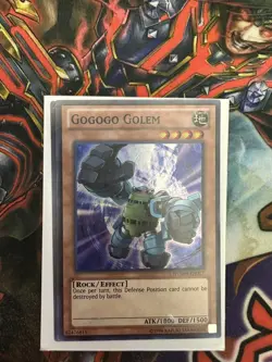 Yu-Gi-Oh! TCG Gogogo Golem Number Hunters NUMH-EN017 Unlimited Super Rare - Image 1