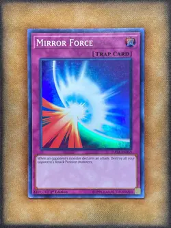 Yugioh Mirror Force DASA-EN059 Super Rare 1st Ed LP - Image 1