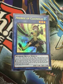Yu-Gi-Oh! TCG Nekroz of Clausolas Duel Power DUPO-EN085 1st Edition Ultra Rare - Image 1
