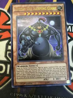 Yu-Gi-Oh! Zushin the Sleeping Giant DRL3-EN018 Ultra Rare 1st Edition NM - Image 1