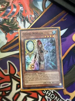 Yugioh! Gishki Noellia - THSF-EN043 - Super Rare - 1st Edition Near Mint, Englis - Image 1