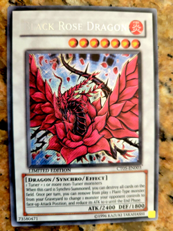 Yu-Gi-Oh! Black Rose Dragon Limited Edition CT05-EN003 - Image 1